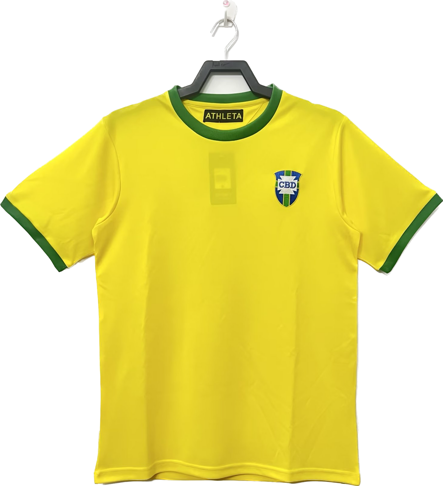 Retro Pelé 1970 Brazil Home Jersey (#10)