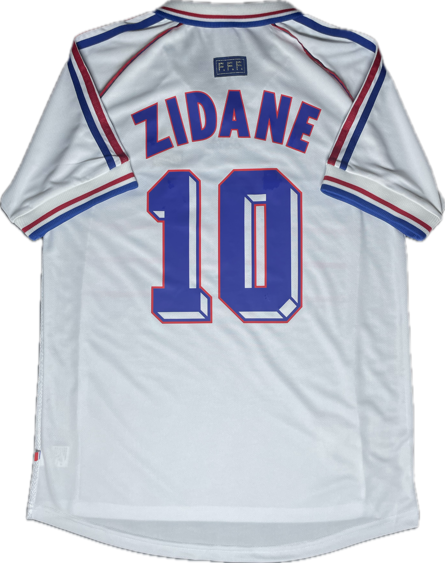 Retro Zinedine Zidane 1998 France Away Jersey