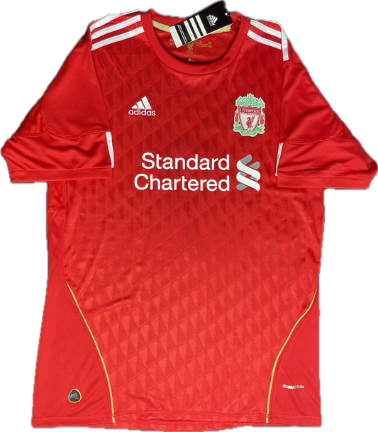 Retro Luis Suárez 2011 Liverpool Home Jersey (#7)