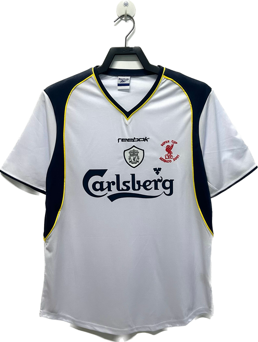 Retro Steven Gerrard 2001/2002 Liverpool Away Jersey (#8)