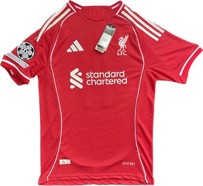 Mohamed Salah Liverpool FC 2025/2026 Home Jersey