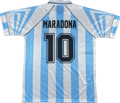 Retro Maradona #10 Argentina Jersey 1994 World Cup