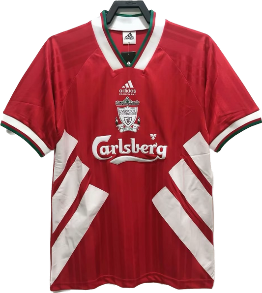 Retro Ian Rush 1993/1994 Liverpool Home Jersey (#9)