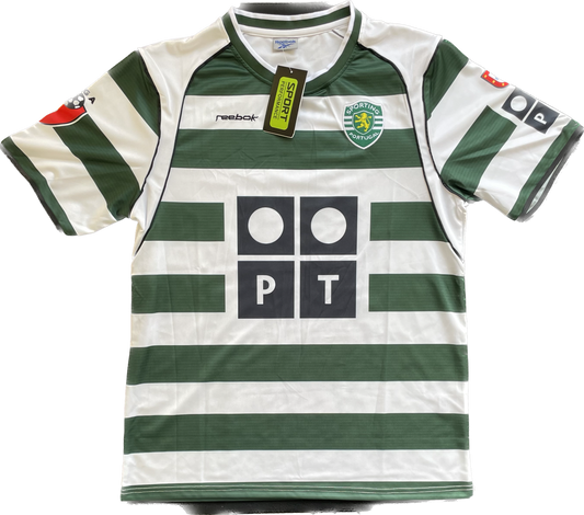 Retro Cristiano Ronaldo Sporting Lisbon 2002 Jersey