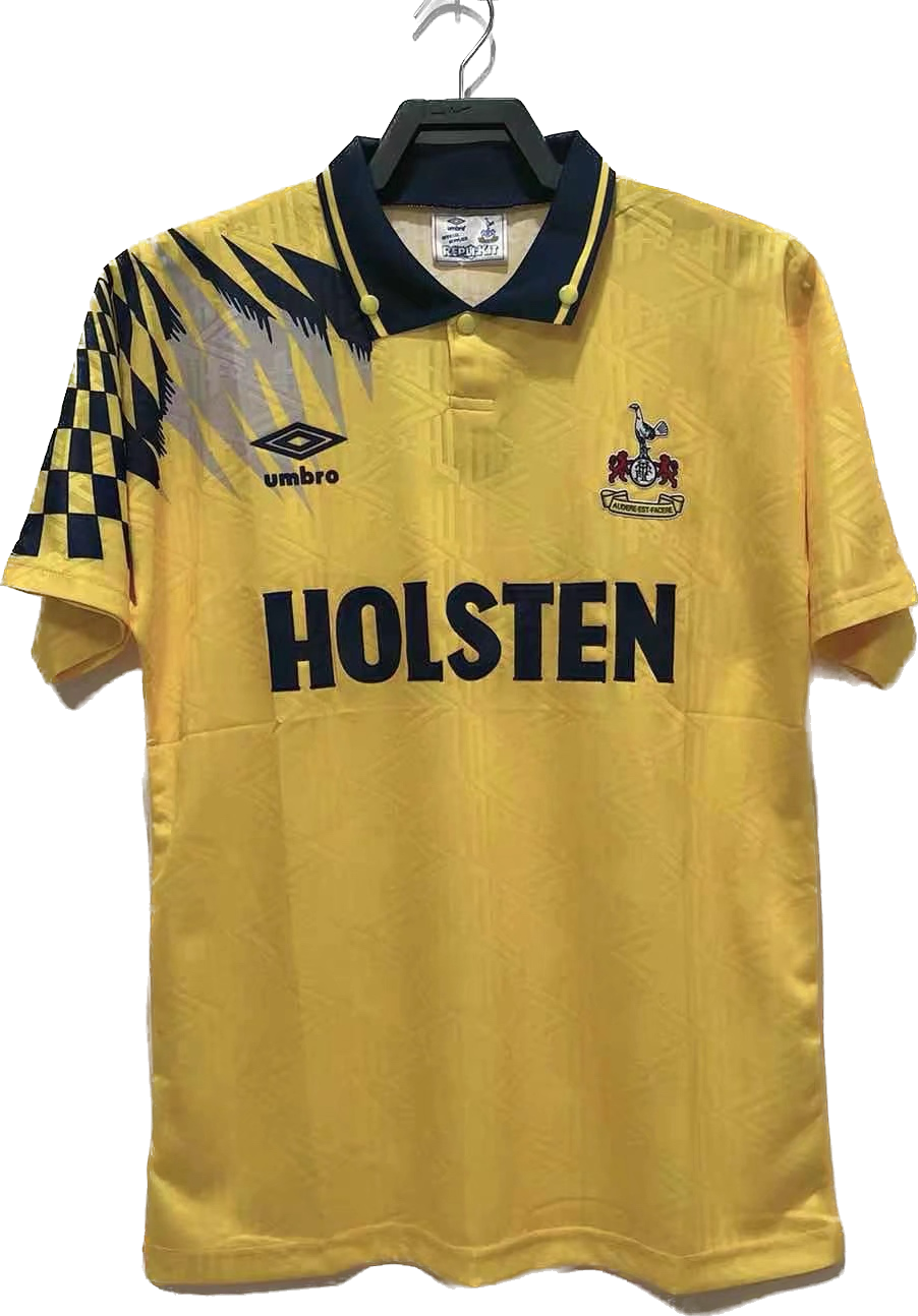 Retro Teddy Sheringham 1991/92 Tottenham Hotspur Away Jersey (#10)