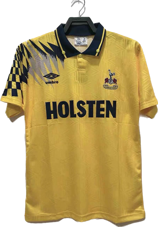 Retro Teddy Sheringham 1991/92 Tottenham Hotspur Away Jersey (#10)