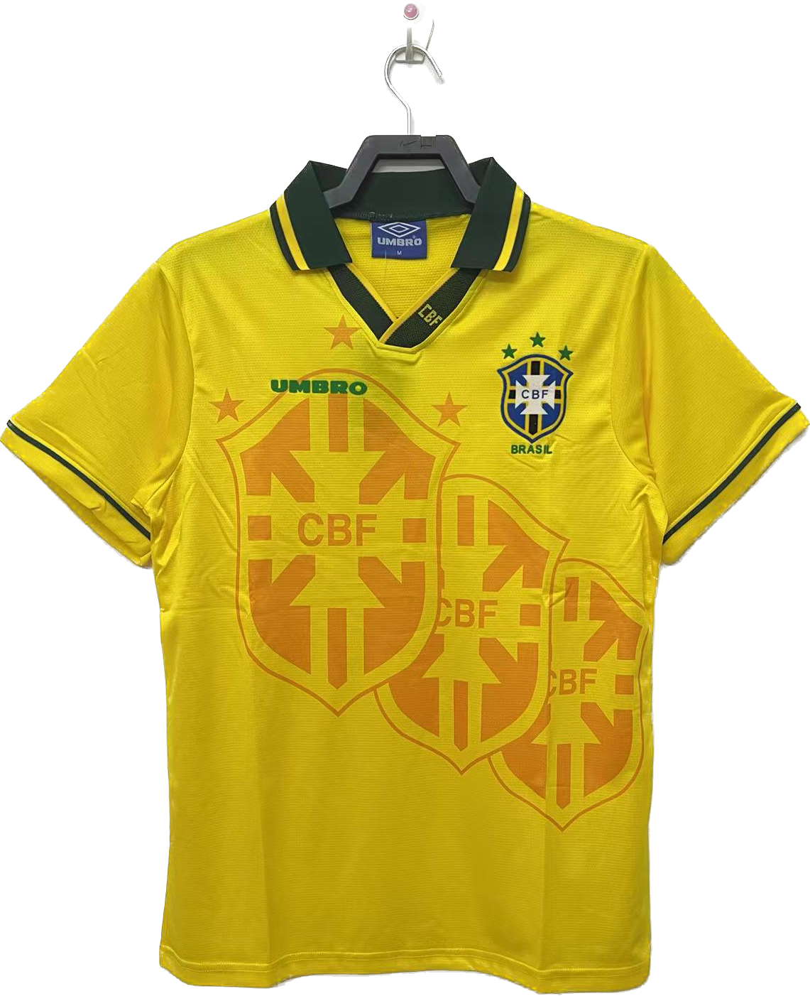 Retro Ronaldo 1993/1994 Brazil Home Jersey (#20)