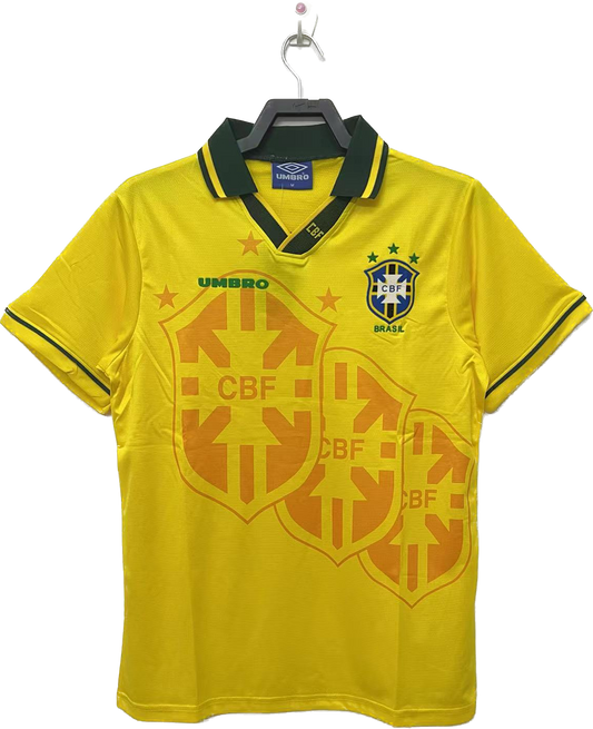 Retro Ronaldo 1993/1994 Brazil Home Jersey (#20)