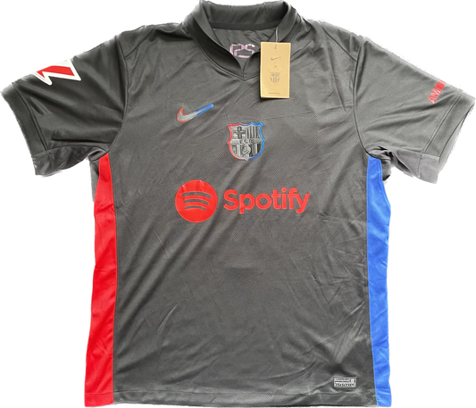 Robert Lewandowski 2024/25 Barcelona Away Jersey