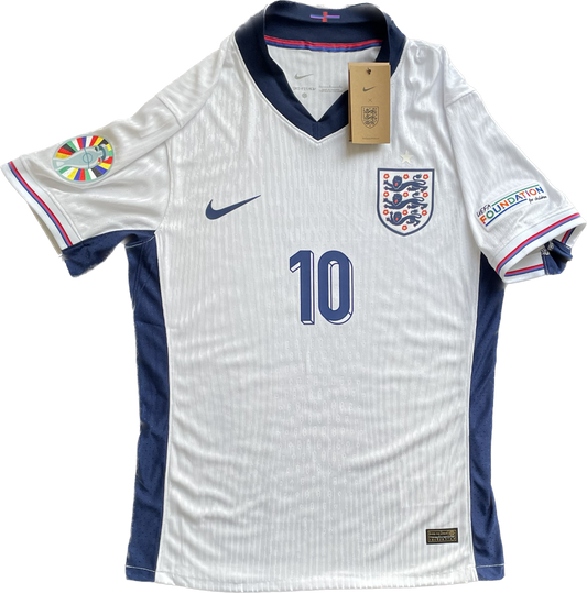 Jude Bellingham 2024 UEFA Euro England Jersey (Number 10)