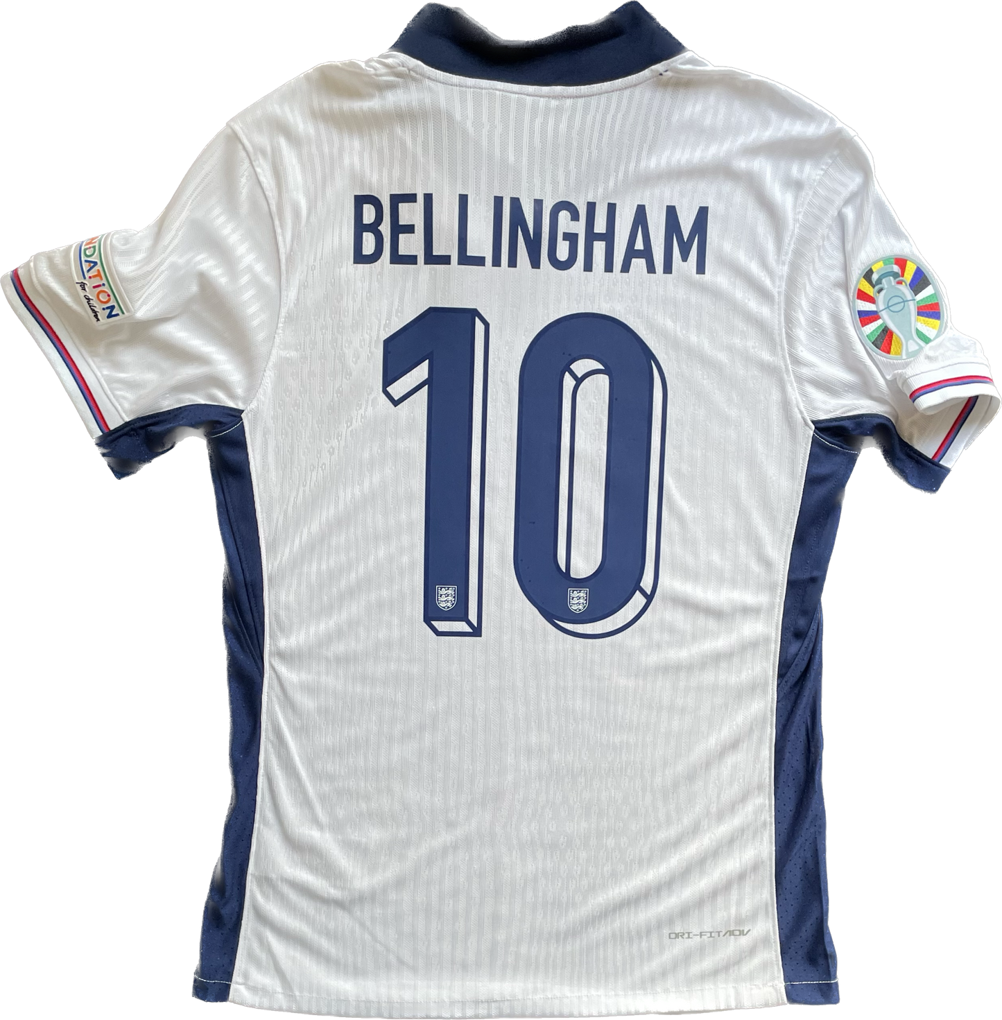 Jude Bellingham 2024 UEFA Euro England Jersey (Number 10)