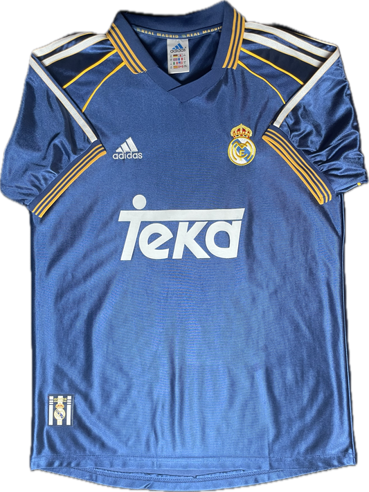 Retro Roberto Carlos Real Madrid 1998/99 Third Jersey (Blue)