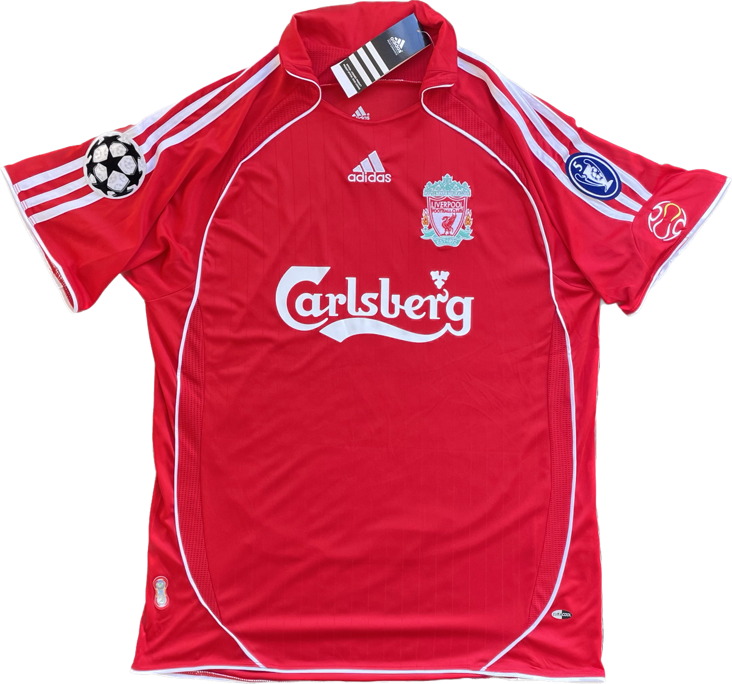 Retro Fernando Torres #9 Liverpool Champions League Jersey