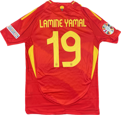 Lamine Yamal Spain Home 2024 Euros