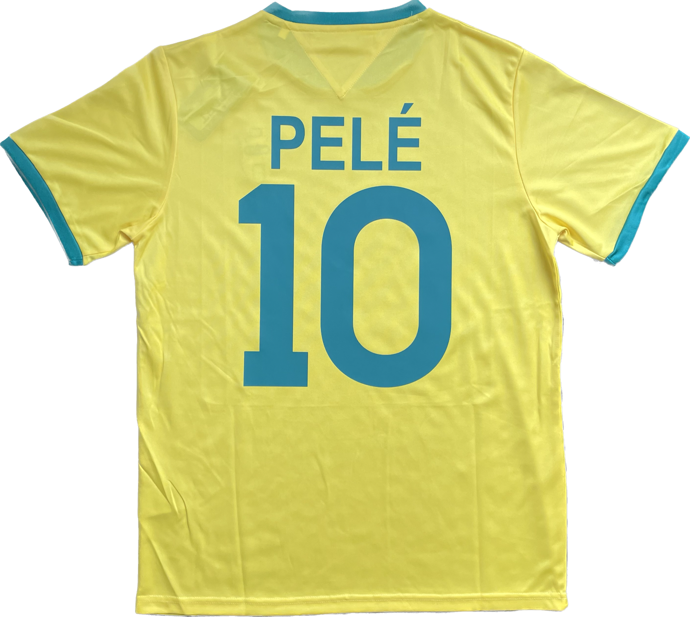 Retro Pelé 1970 Brazil Home Jersey (#10)